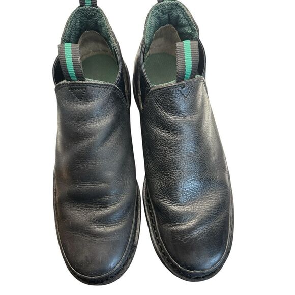 Men’s Georgia Boot Romeo Chelsea Work Boots Black Leather Slip-On Size 12 main image 4